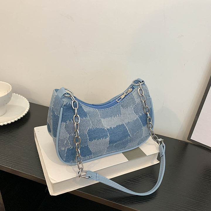 Denim Clutch