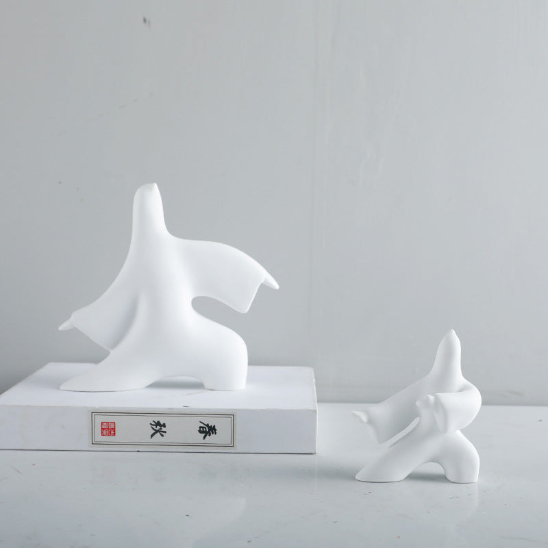 Moderne abstrakte dekorative Skulptur