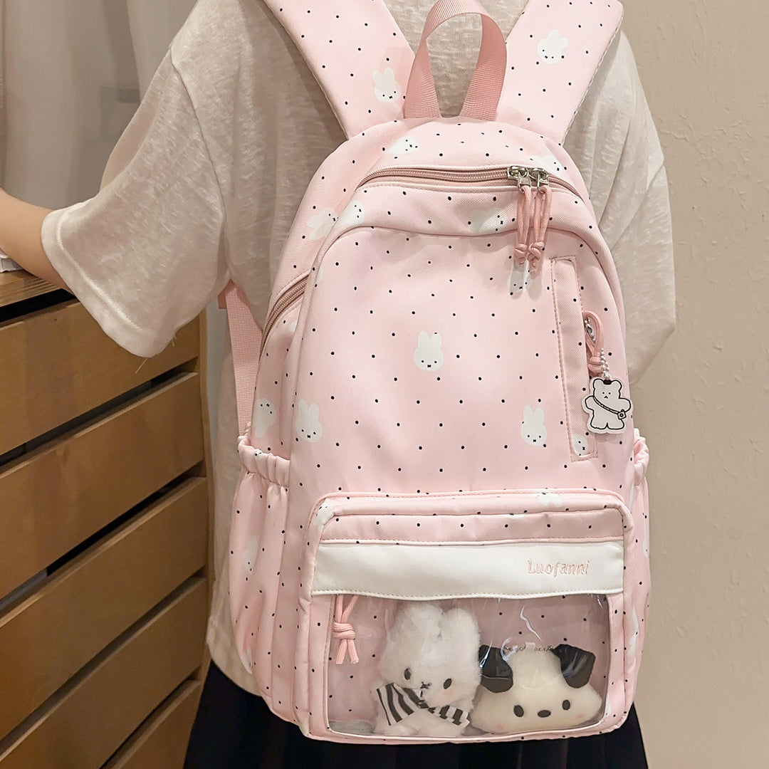 Niedlicher Illustrierter Grafik Rucksack Karnz