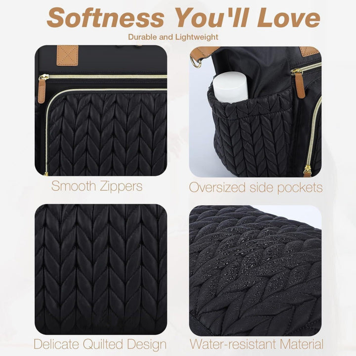 Elegante Wickeltasche mit Isolierten Fächern Karnz
