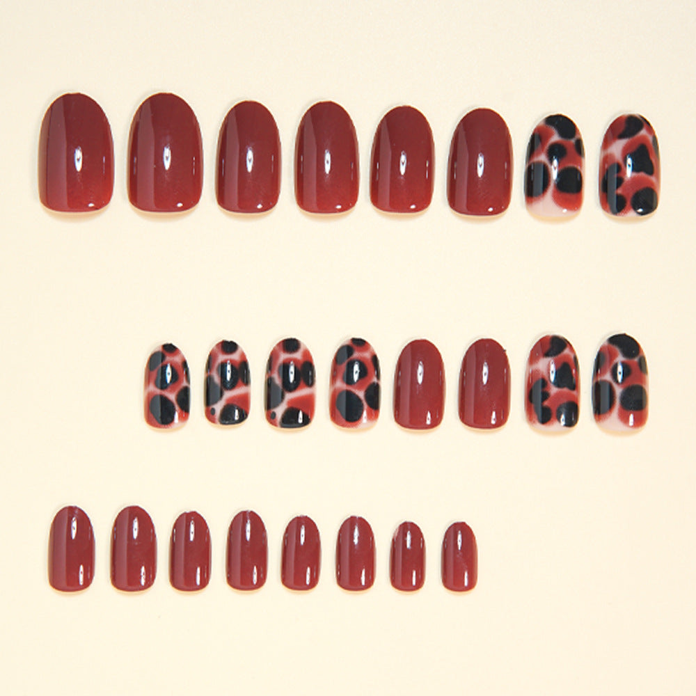 Premium Künstlerisches Press-On Nail Design Karnz