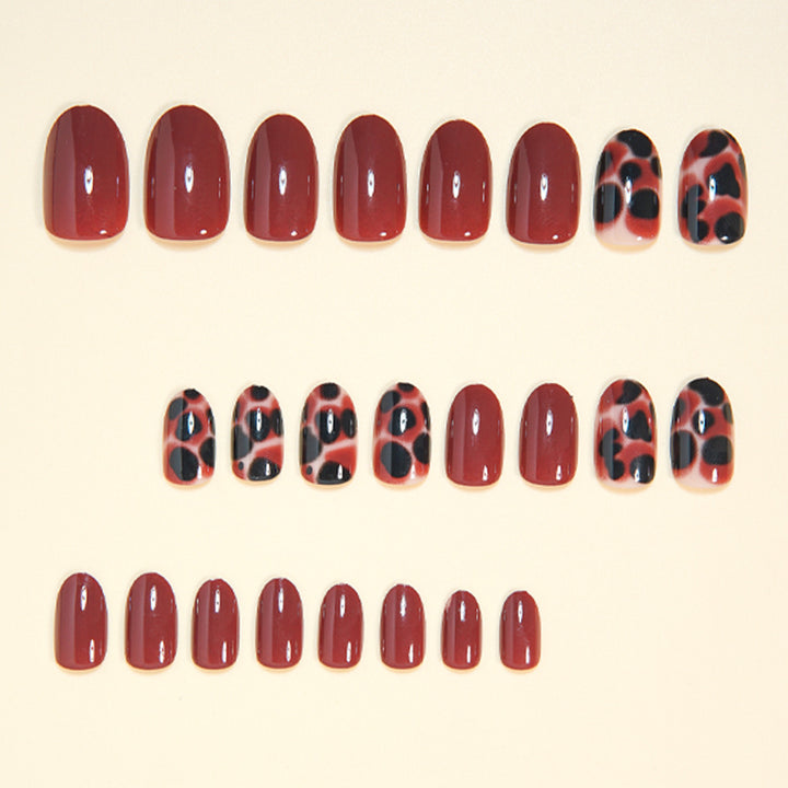 Premium Künstlerisches Press-On Nail Design Karnz