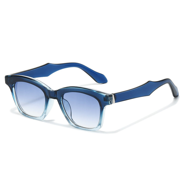 Stylische Übergroße Schildkrötenpanzer Rahmen Sonnenbrille Karnz