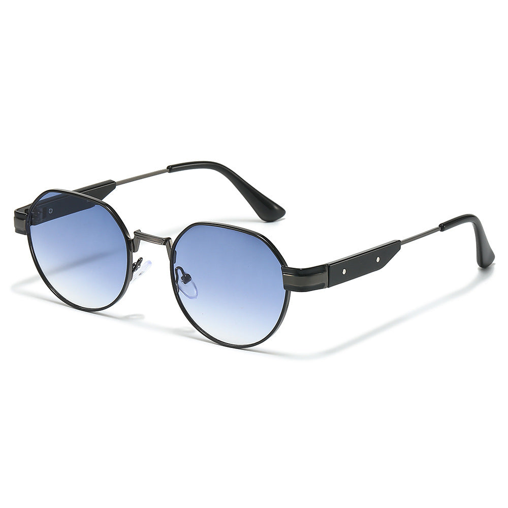 Vintage-inspirierte achteckige Sonnenbrille Karnz