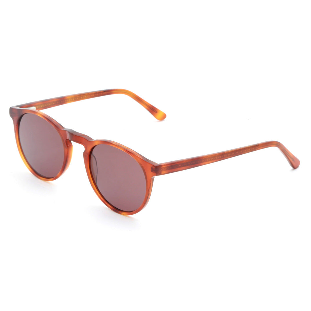 Damen umfangreiche Sonnenbrille mit transparentem Rahmen Karnz