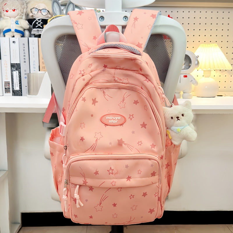 Lässiger Rucksack mit Sternmuster