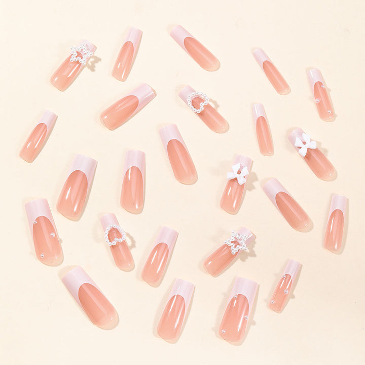 Elegante 3D Dekorative Acryl Nagelkunst Erweiterungen Karnz