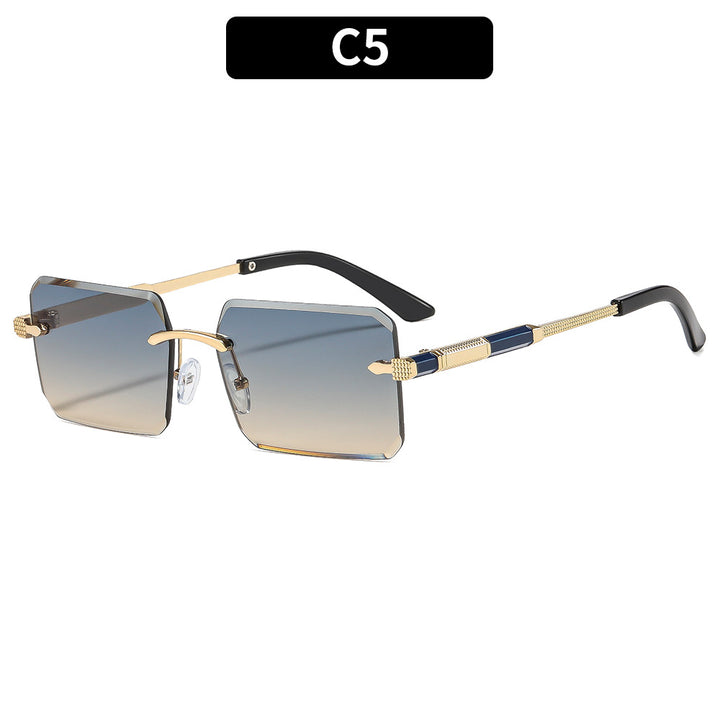 Luxus Geometrische Sonnenbrille