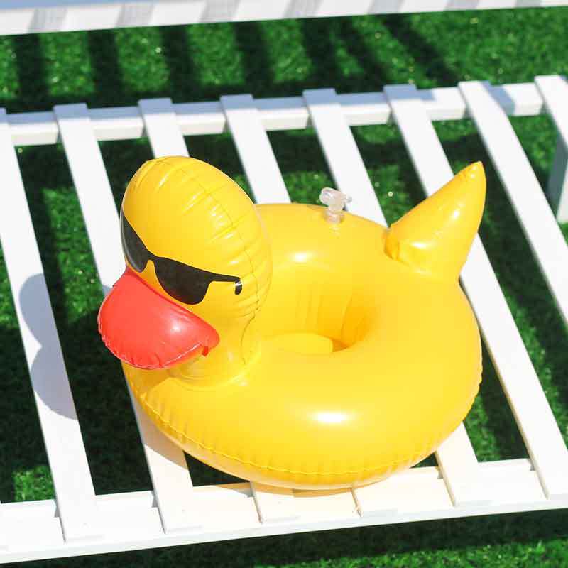 Damen Aufblasbarer Schwimmring mit floralem Design Karnz