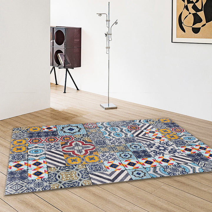 Bohemian Patchwork Teppich