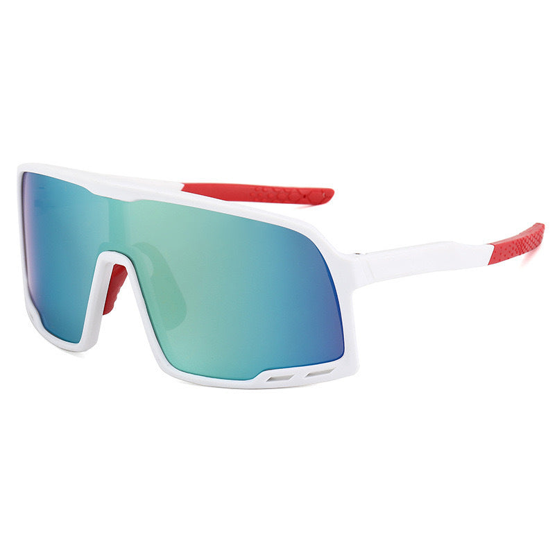 Damen Sportliche Hochleistungs-Sonnenbrille mit aerodynamischem Design und polarisierten Gläsern Karnz