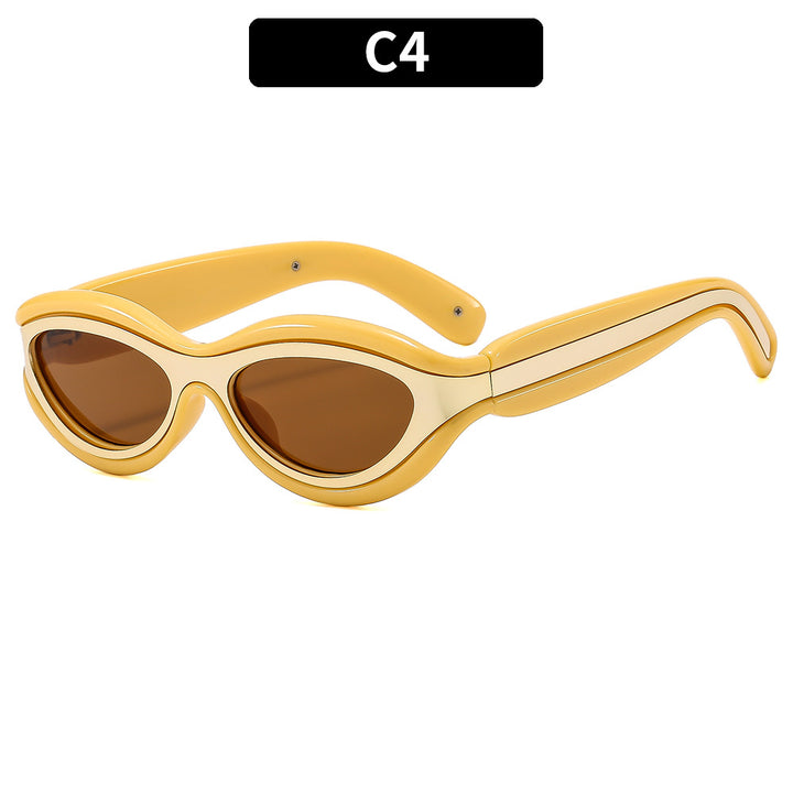 Schicke Retro Katzenaugen Sonnenbrille