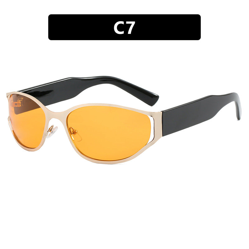 Damen moderne Sonnenbrille mit eleganten Konturen und schützendem UV-Filter Karnz