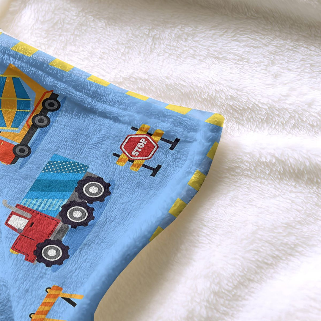 Verspielt Fahrzeug-Themen Fleece-Decke