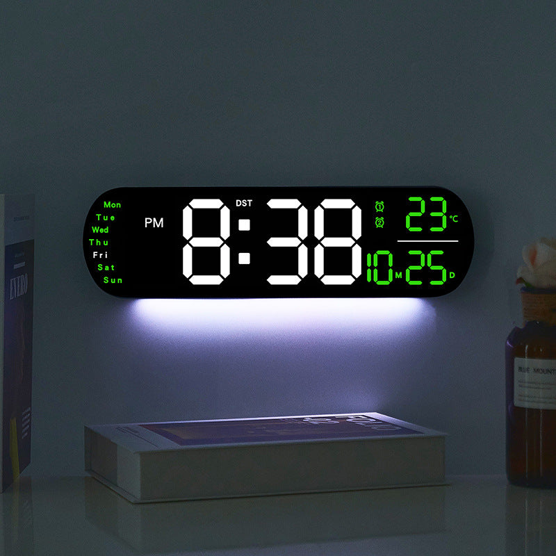 Digitaler LED-Wecker mit großem Display und Temperaturanzeige Karnz