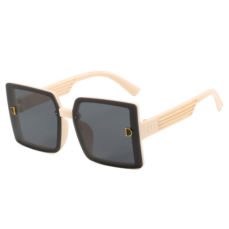Damen quadratische Sonnenbrille mit ergonomischem Rahmen und UV-Schutz Karnz