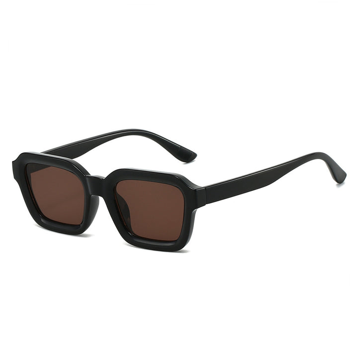 Trendige geometrische Rahmen-Sonnenbrille Karnz