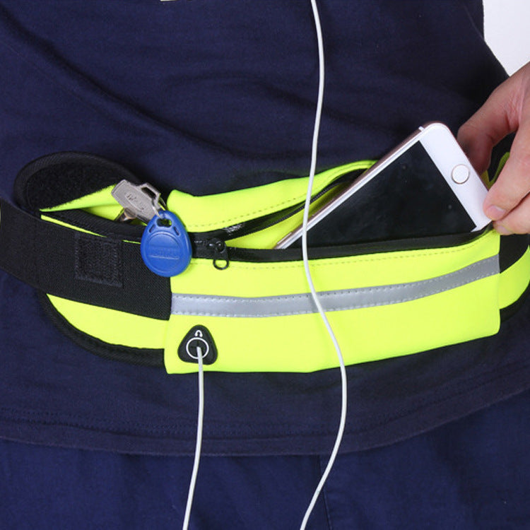 Damen Laufgurt mit Reflexstreifen und multifunktionalen Taschen Karnz