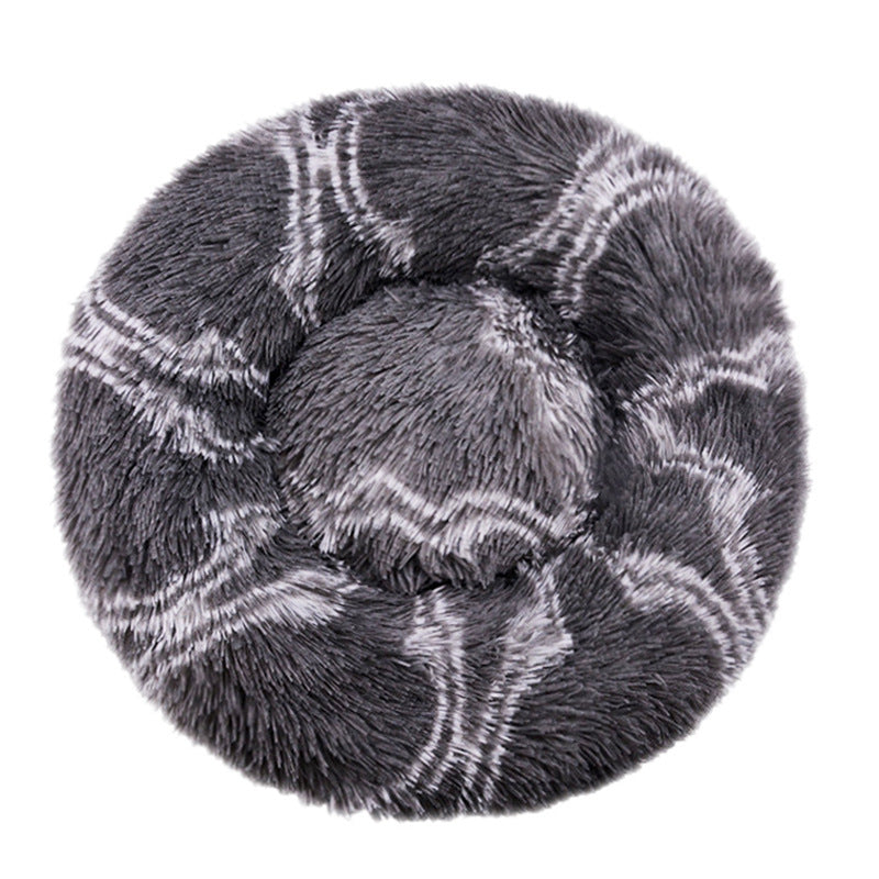 Rundes Plüsch Nest Hundebett