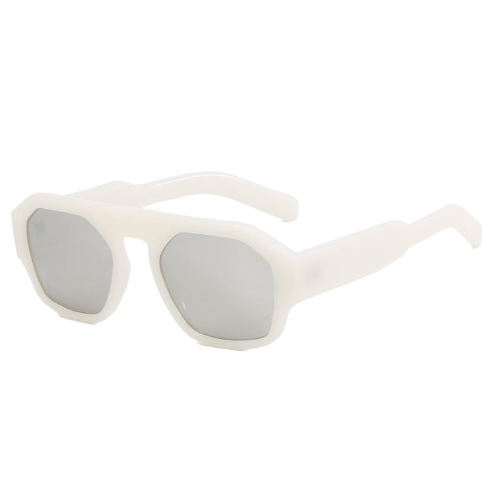 Damen modische geometrische Sonnenbrille Karnz