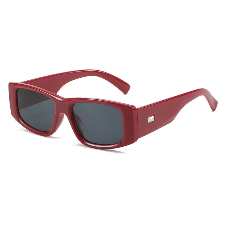 Chunky Retro-inspirierte quadratische Sonnenbrille Karnz