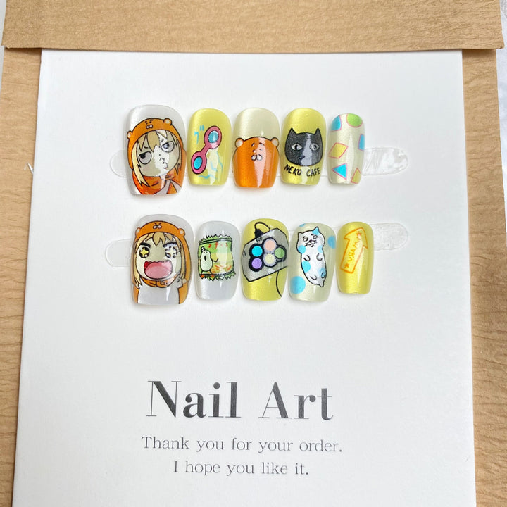 Charakter-Themen Nagelkunst Set