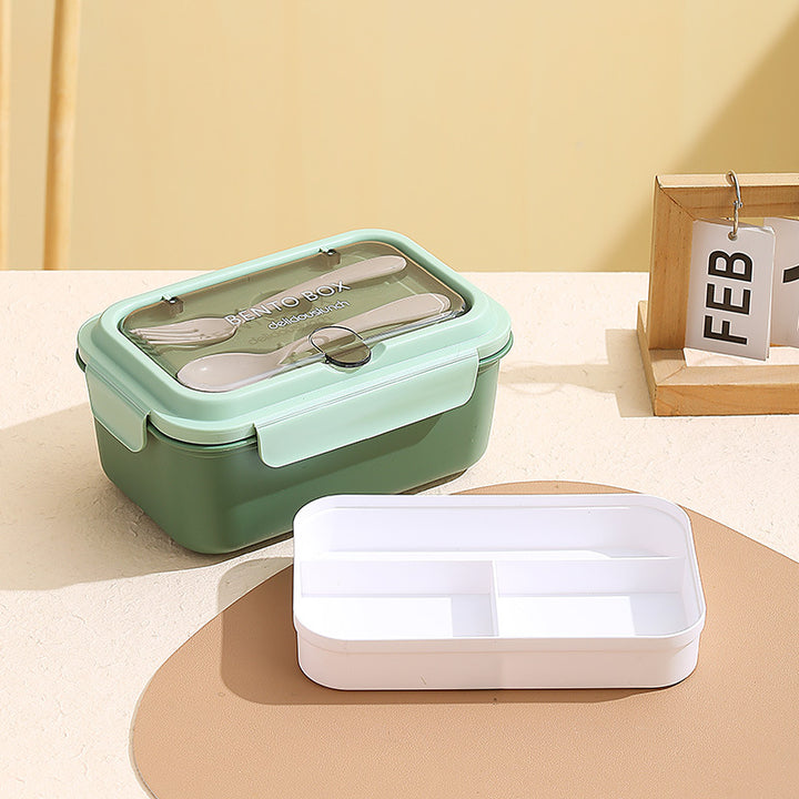 Luftdichte Bento-Lunchbox mit herausnehmbarem Trenner