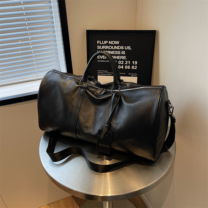 Premium Leder Wochenend Reisetasche