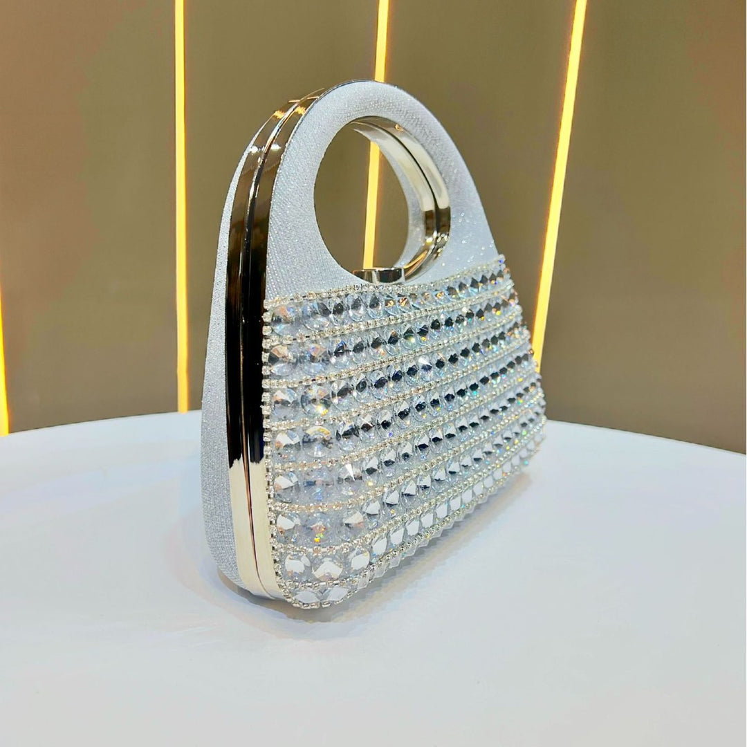 Kristallbesetzte Abendhandtasche