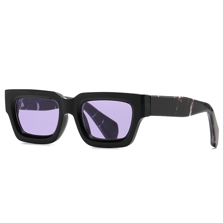 Damen oversized Sonnenbrille im modernen, kantigen Design Karnz