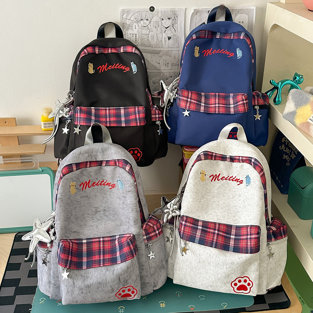 Spaß Charakter-Verzierte Lässige Rucksack Karnz