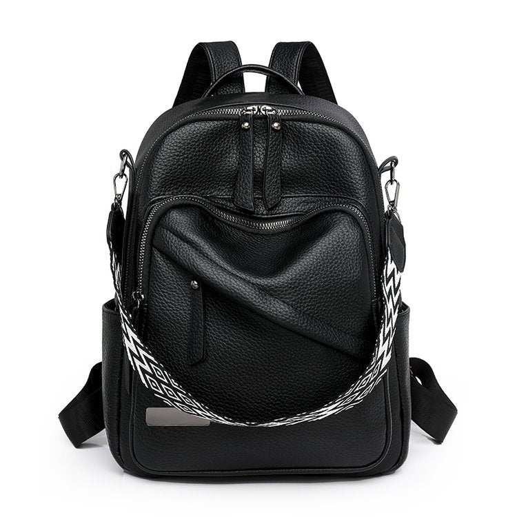 Stylischer Leder-Rucksack Karnz