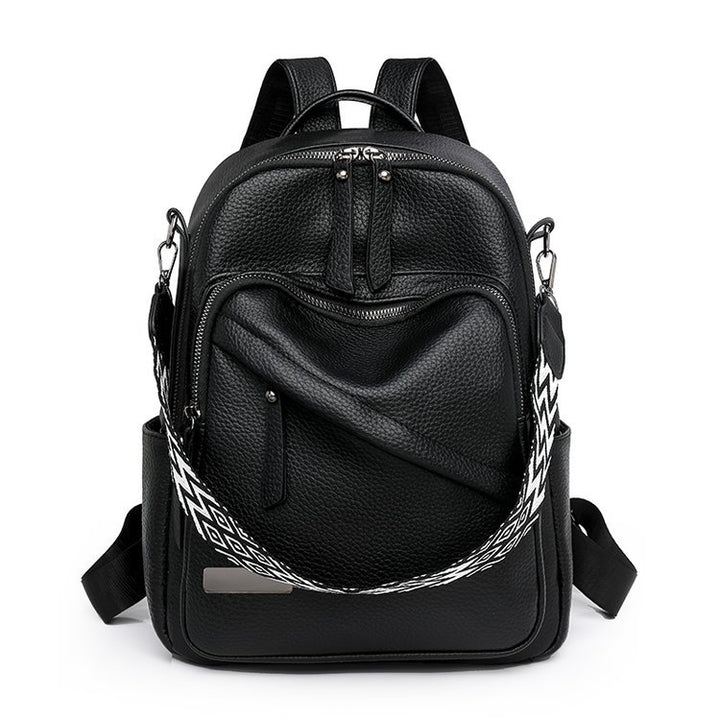 Stylischer Leder-Rucksack Karnz