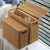 Unisex dekorative Rattan Aufbewahrungskiste Karnz
