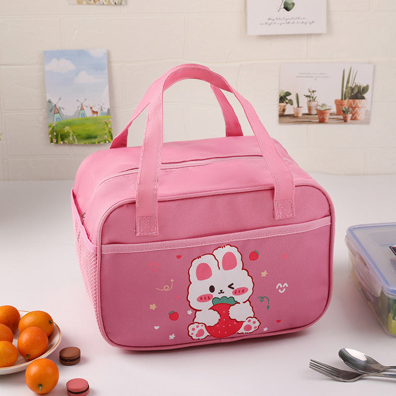 Süße Bären-Motiv isolierte Lunch Tasche Karnz