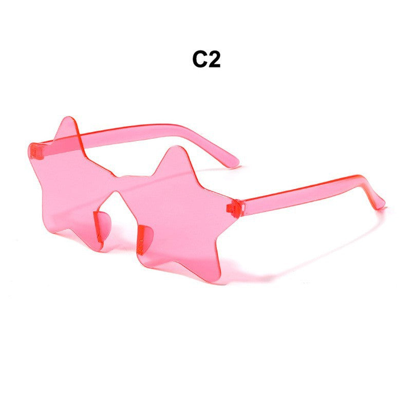 Damen Star-Shaped Sonnenbrille Karnz
