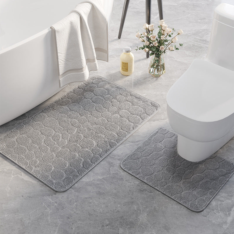 Plüsch Badezimmer Komfort Matte Set für Zuhause