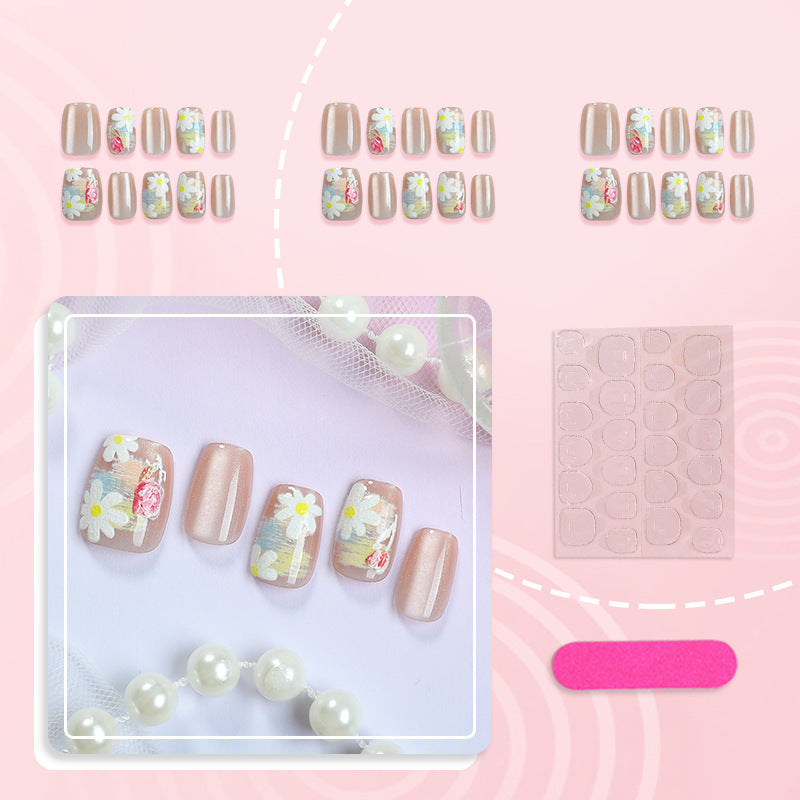 Dekoratives Floral Art Press-On Nail Set 1790738647