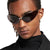 Damen Cat-Eye Sonnenbrille mit modischem Metallrahmen Karnz