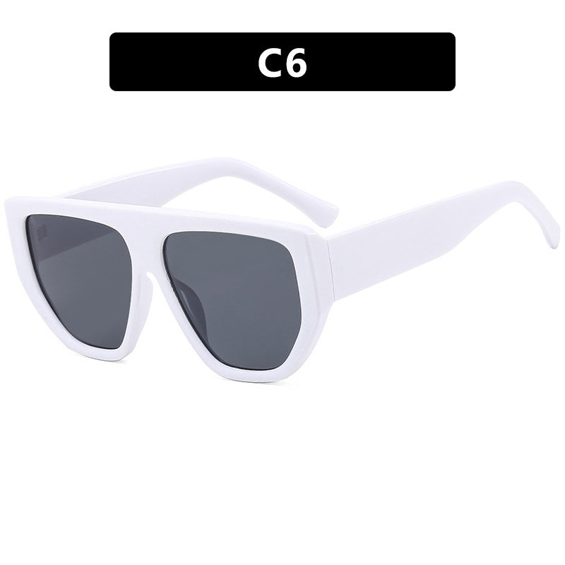 Damen modische Oversized-Sonnenbrille mit innovativem Rahmen Karnz