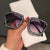 Damen Glamouröse Sonnenbrille mit funkelndem Strassbesatz Karnz