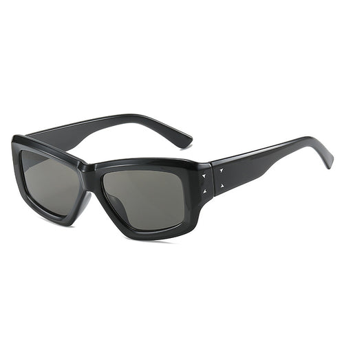 Modische Übergroße Winkelform Sonnenbrille Karnz