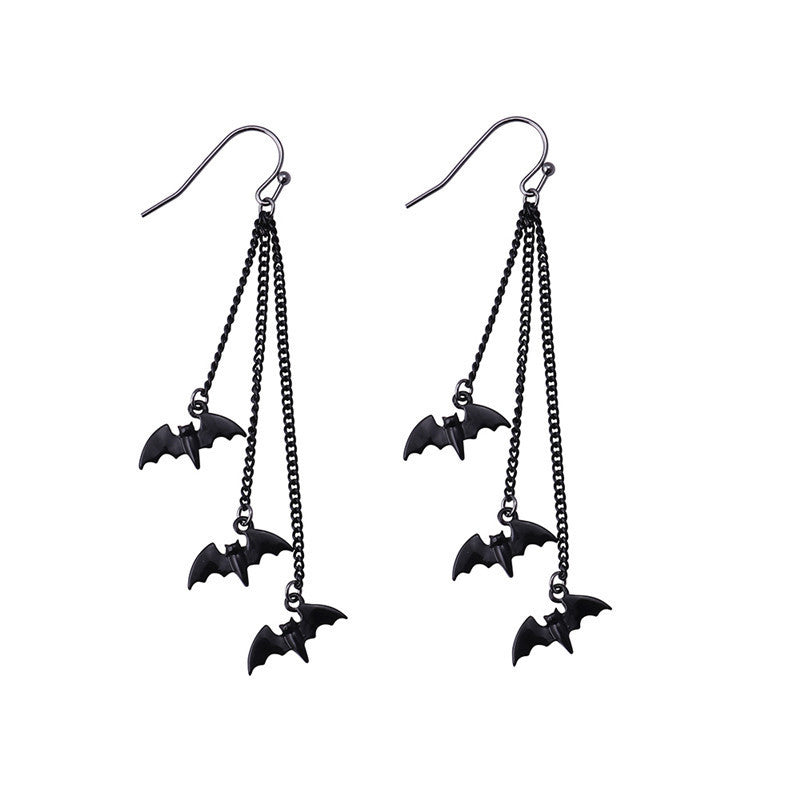 Gothic Fledermaus-inspiriertes Anhänger-Neklace Karnz