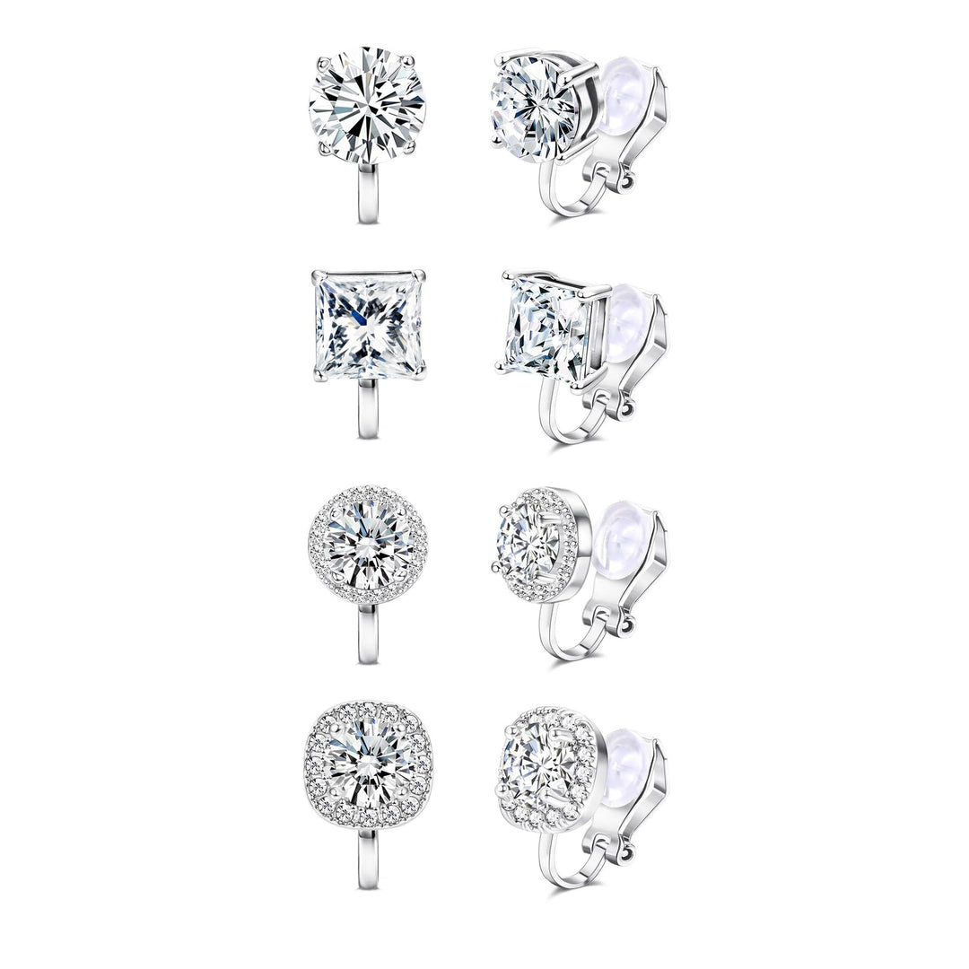 Luxuriöses Multi-Stone Ohr-Cuff-Set Karnz