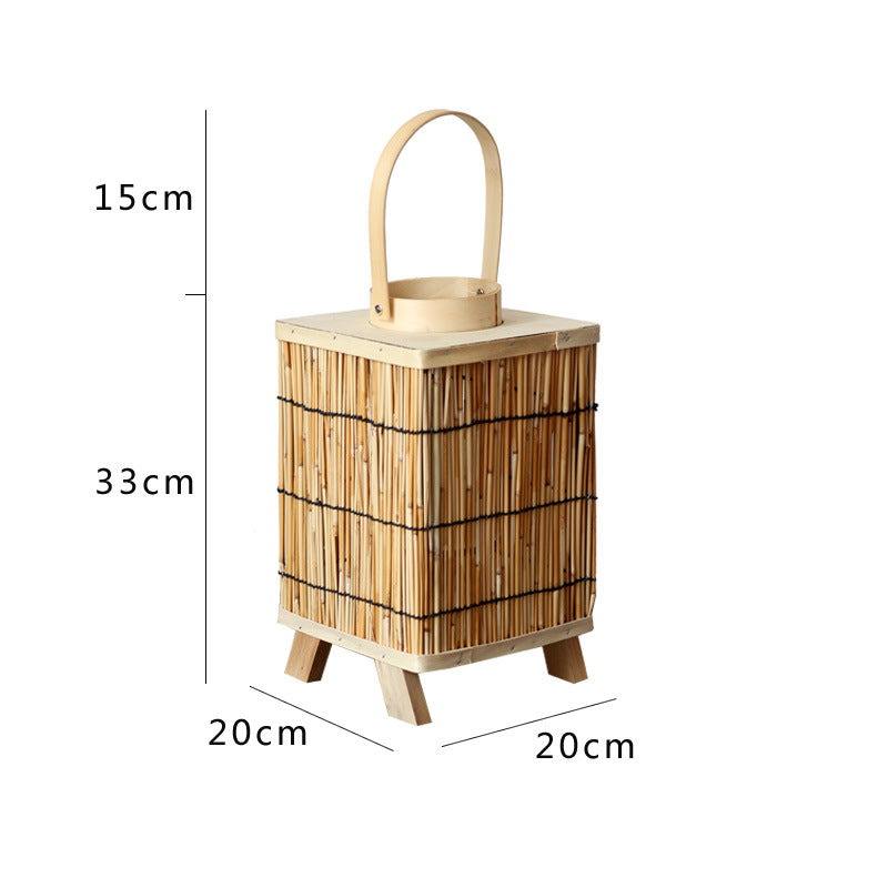 Künstlicher Rattan-Laterne Karnz