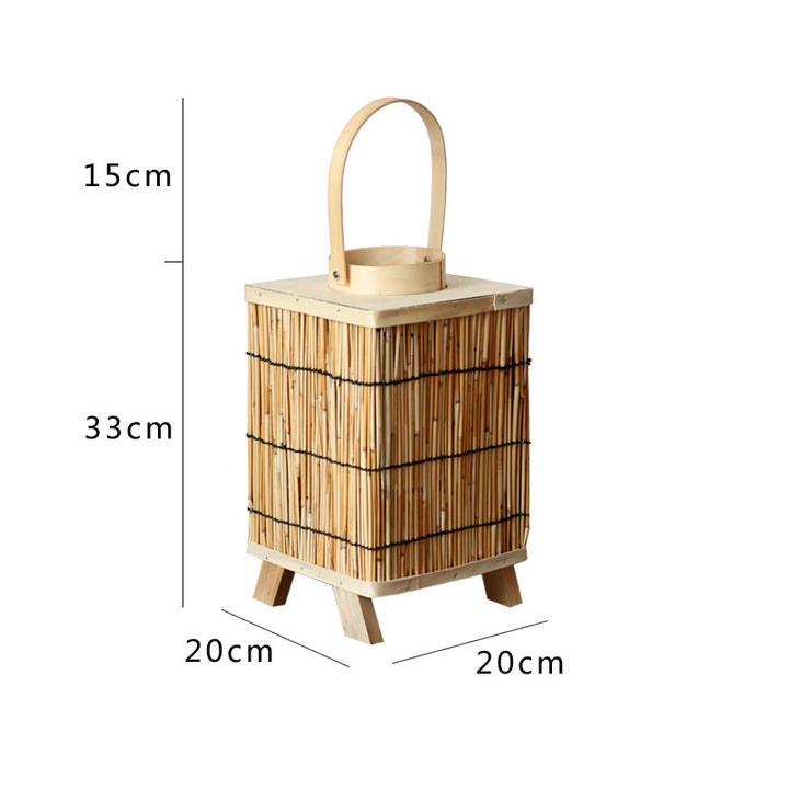 Künstlicher Rattan-Laterne Karnz
