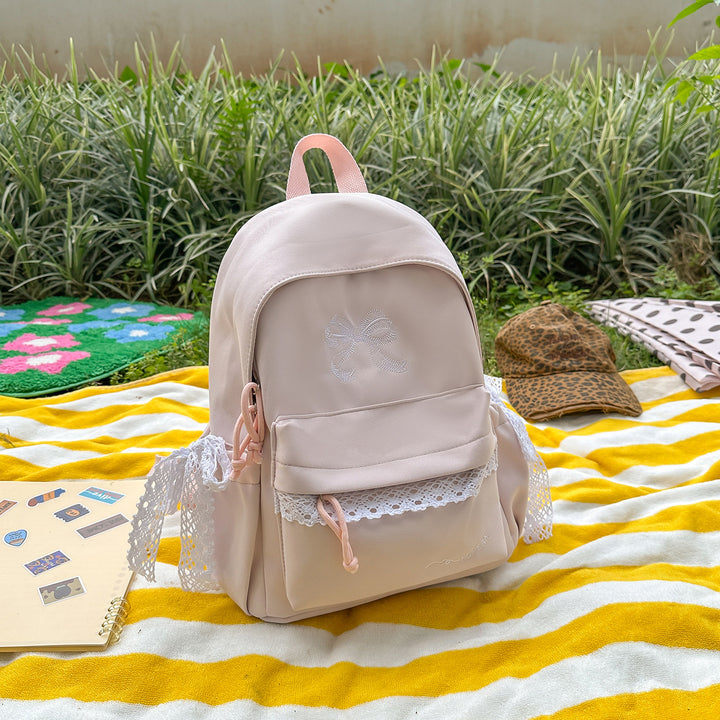 Charmanter mit Schleifen verzierten Rucksack Karnz