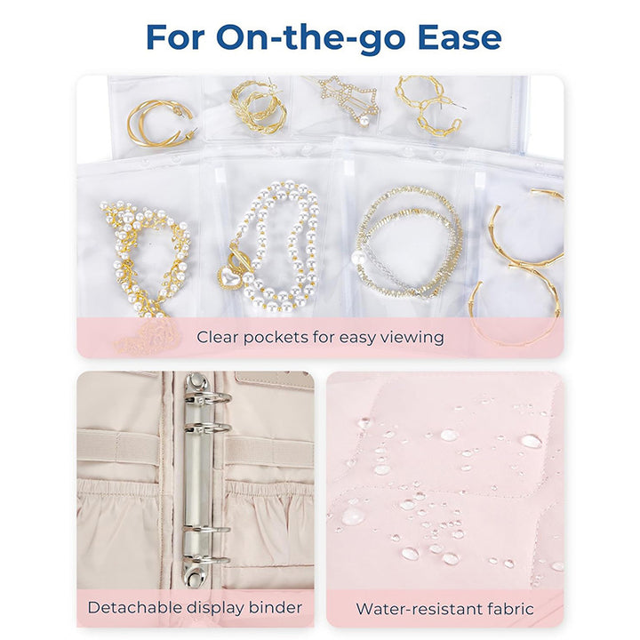 Elegante Schmuck-Organizer Tasche Karnz