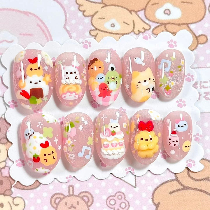 Künstlerisches Ombre Glitter Nagelkunst Set Karnz