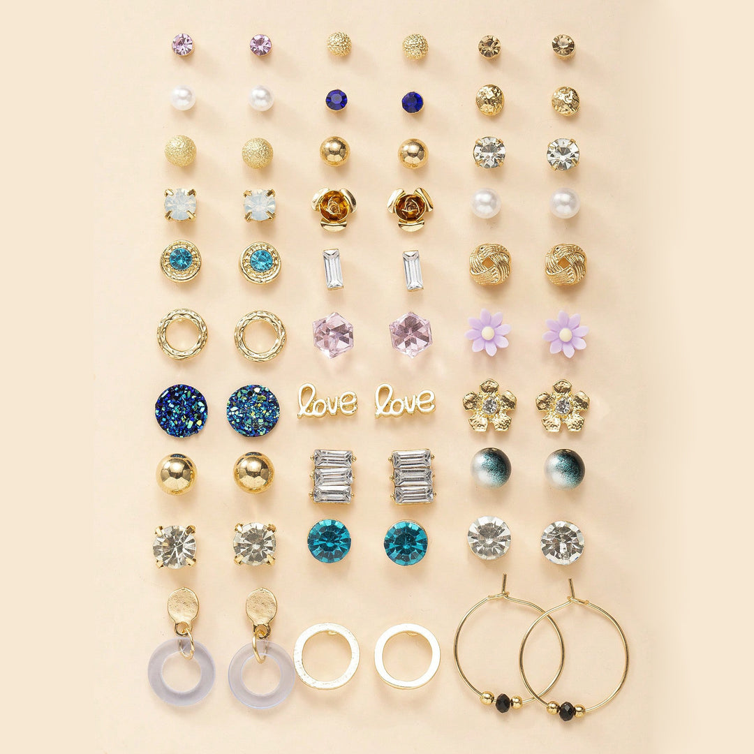 Ohrring-Set mit Vielfältigen Motiven Karnz